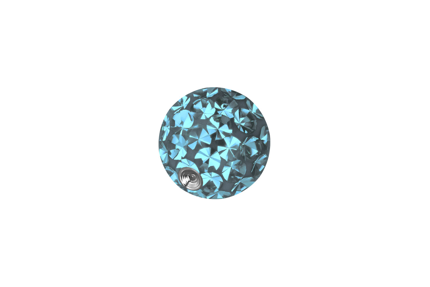 Chirurgenstahl Klemmkugel EPOXY von Piercingline